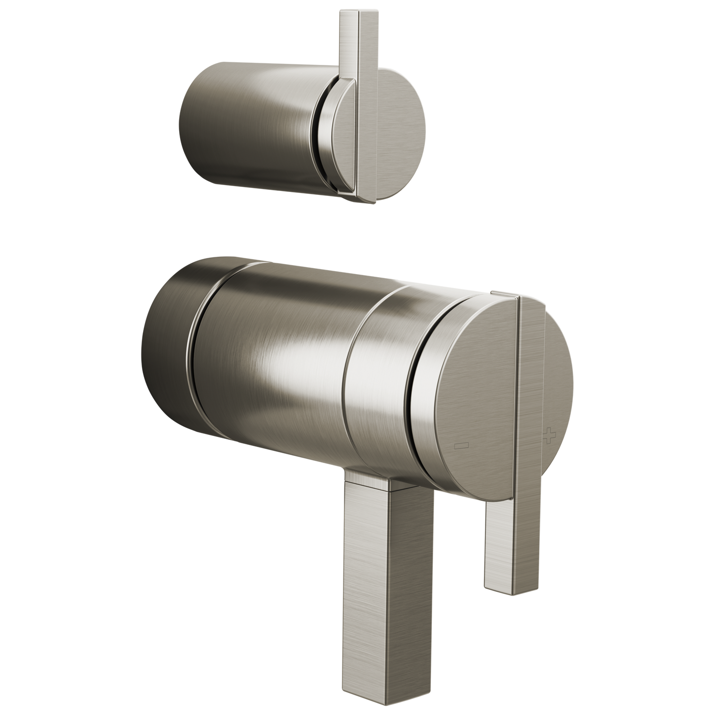 Brizo HW7522 Frank Lloyd Wright TempAssure Thermostatic Valve with Integrated Diverter Trim Lunar Handle Kit