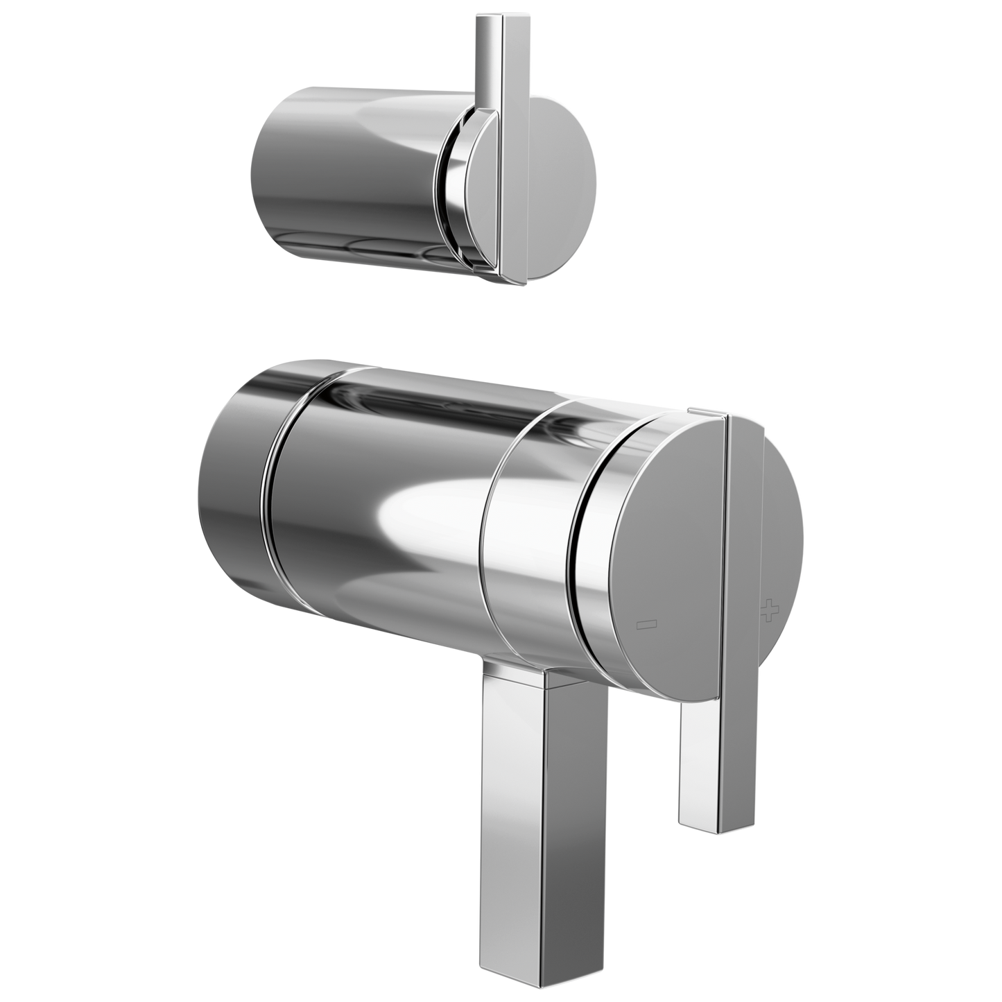Brizo HW7522 Frank Lloyd Wright TempAssure Thermostatic Valve with Integrated Diverter Trim Lunar Handle Kit