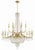 Crystorama HWD-7722-AG Haywood 22 Light Chandelier - Aged Brass