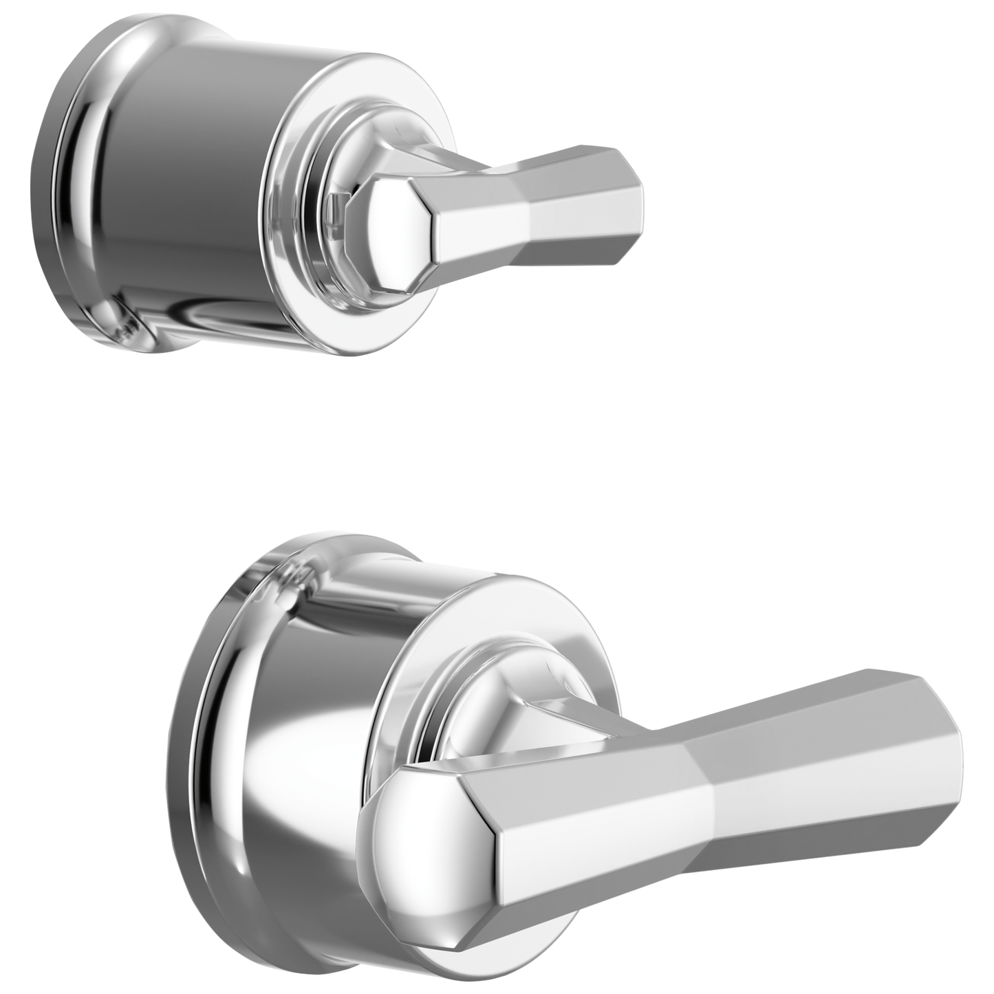 Brizo HX75P65 Beauclere Pressure Balance Valve with Integrated Diverter Trim Cross Handle Kit