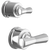 Brizo HX75P65 Beauclere Pressure Balance Valve with Integrated Diverter Trim Cross Handle Kit