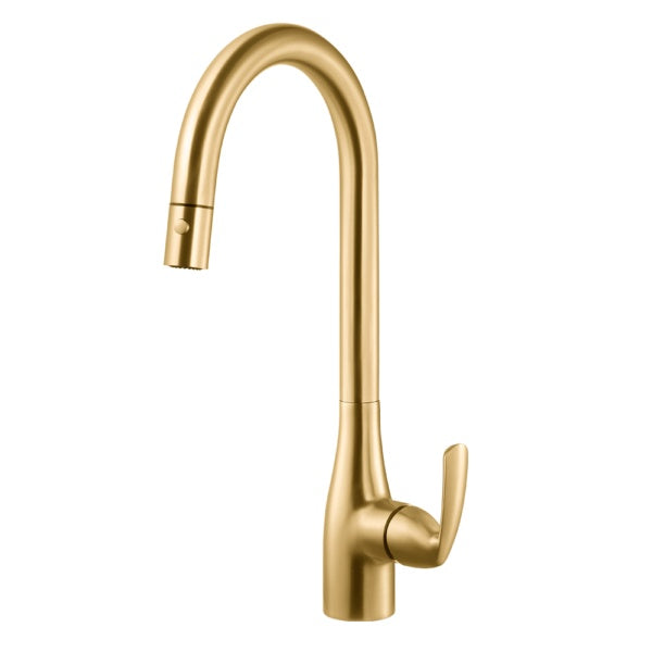 Houzer QUPD-1000 BB Quantum Dual Function Pull Down Kitchen Faucet