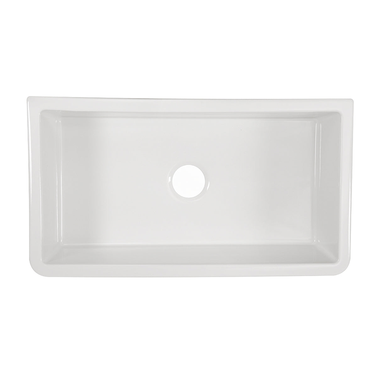 Nantucket Sinks Harwich-33 33 Inch Italian Farmhouse Fireclay Sink Harwich-33