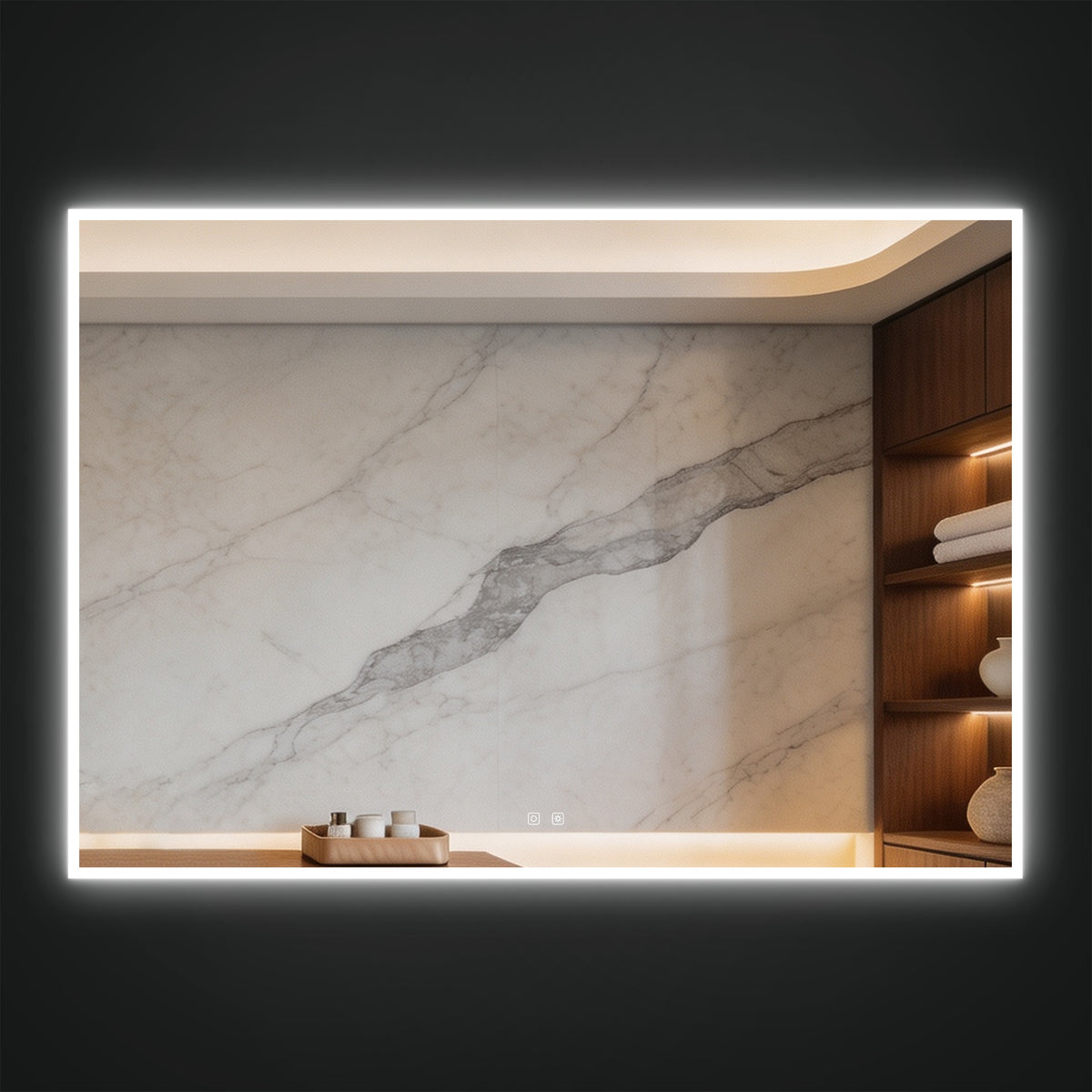 ICO Bath IC1260 Camden 60" x 42" LED Mirror