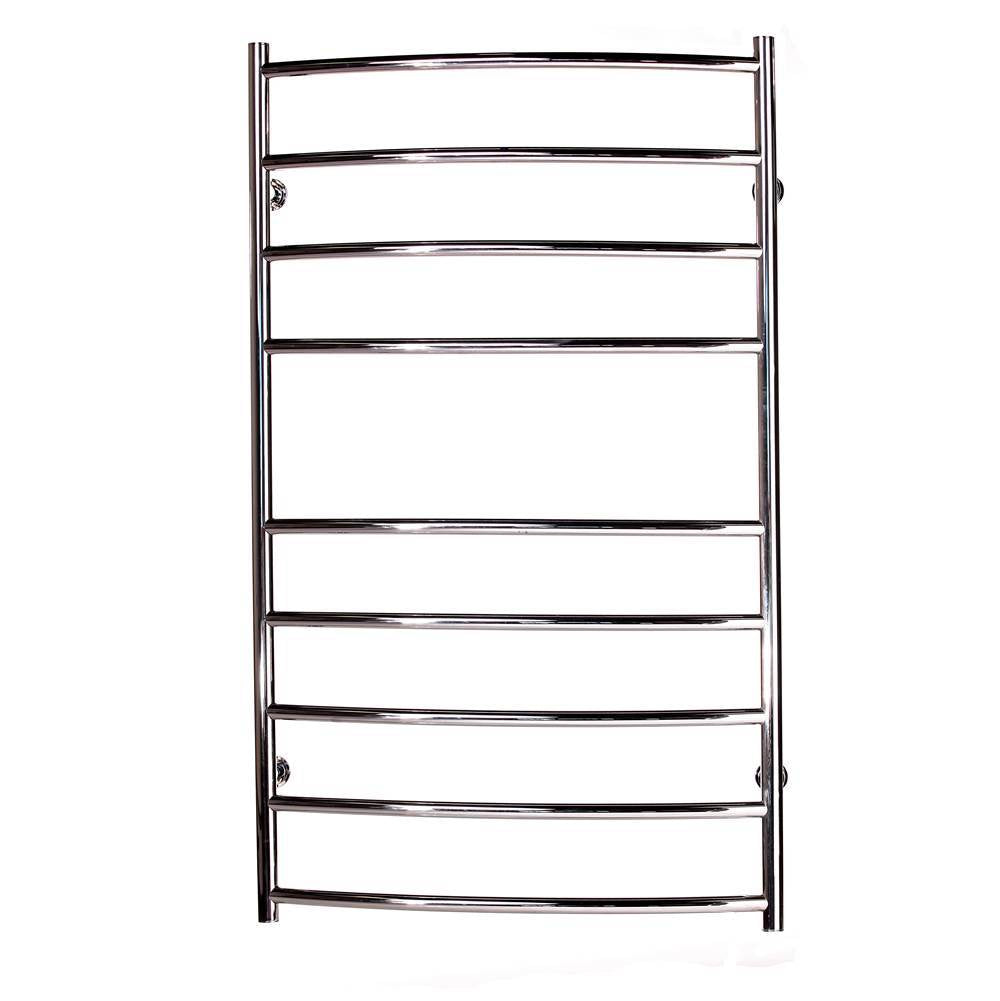 ICO Bath K4043W 24"X40" Kontour Convex Electric Hardwired Towel Warmer - Chrome