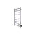 ICO Bath K6030W 24"x40" Kontour Square Electric Hardwired Towel Warmer