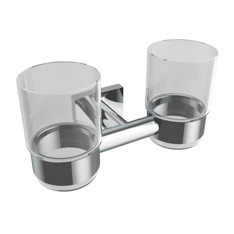 ICO Bath V62560 Crater Double Glass Tumbler - Parent
