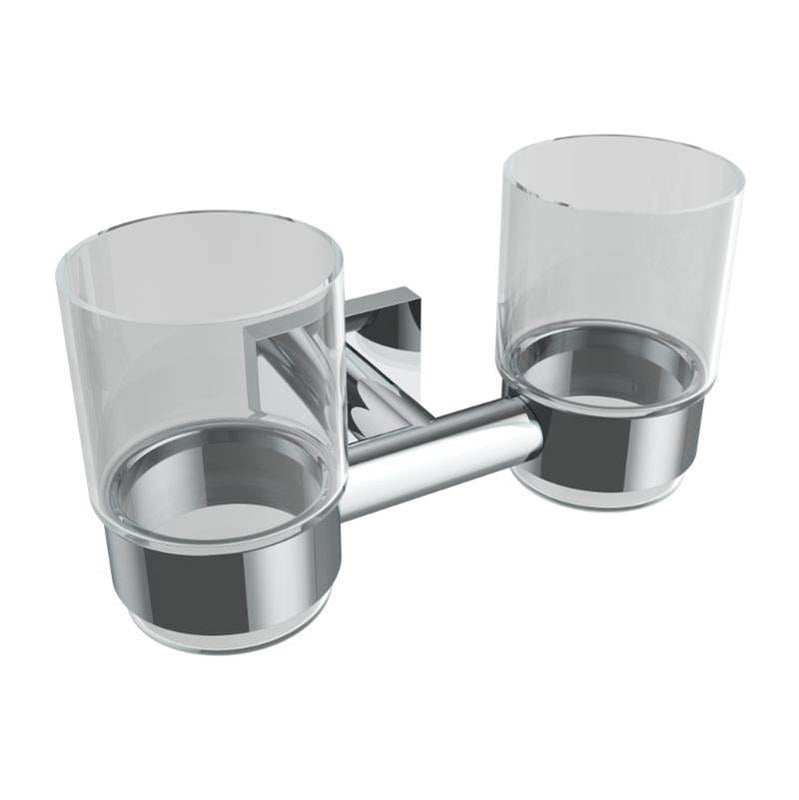 ICO Bath V62560 Crater Double Glass Tumbler - Parent