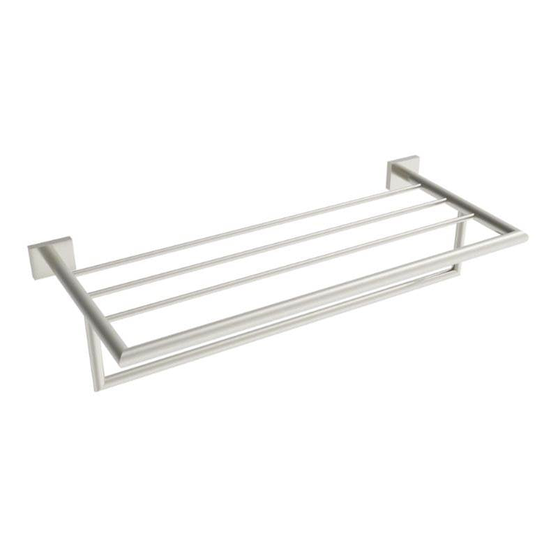 ICO Bath V62720 Crater Towel Shelf With Bar