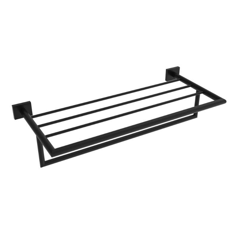 ICO Bath V62720 Crater Towel Shelf With Bar