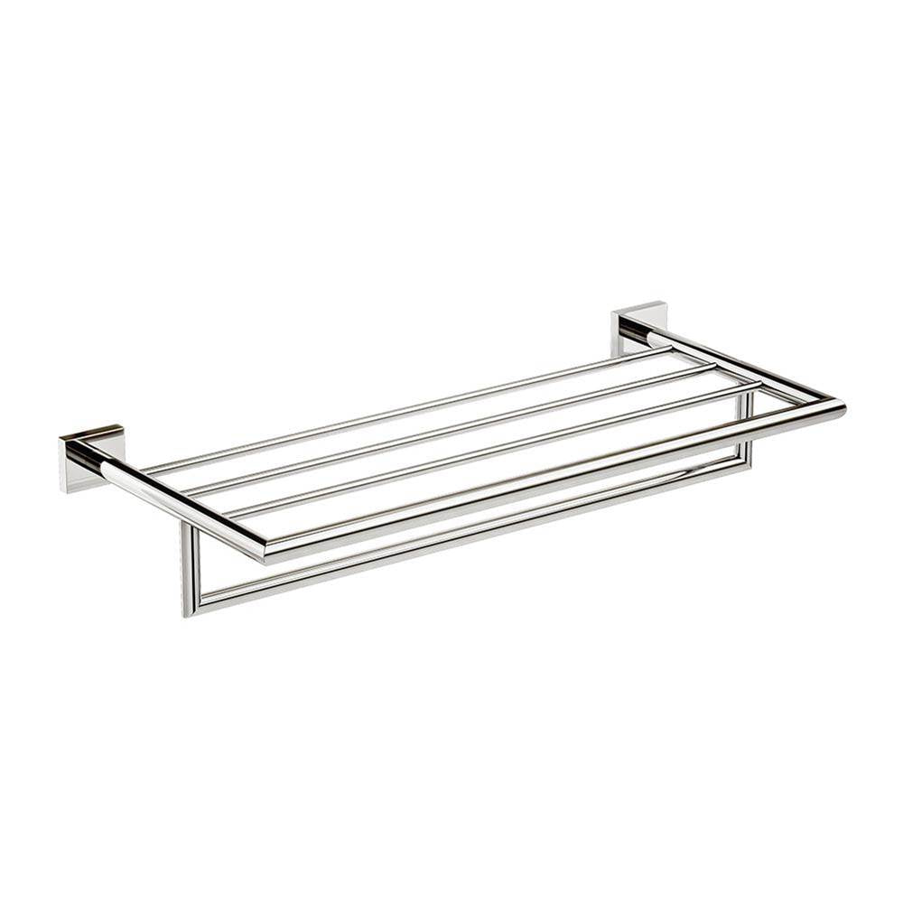 ICO Bath V62720 Crater Towel Shelf With Bar