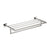 ICO Bath V62720 Crater Towel Shelf With Bar