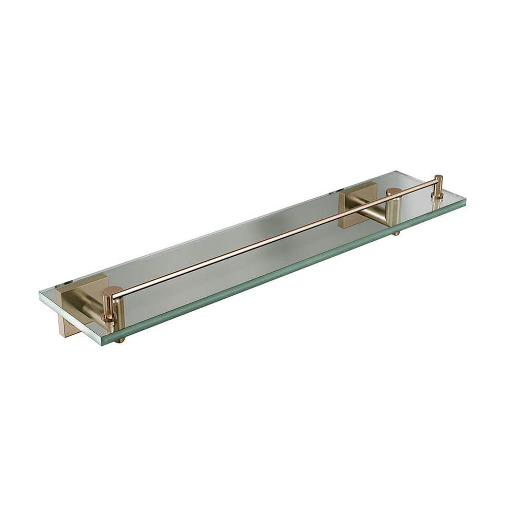 ICO Bath V62760 Crater Glass Shelf