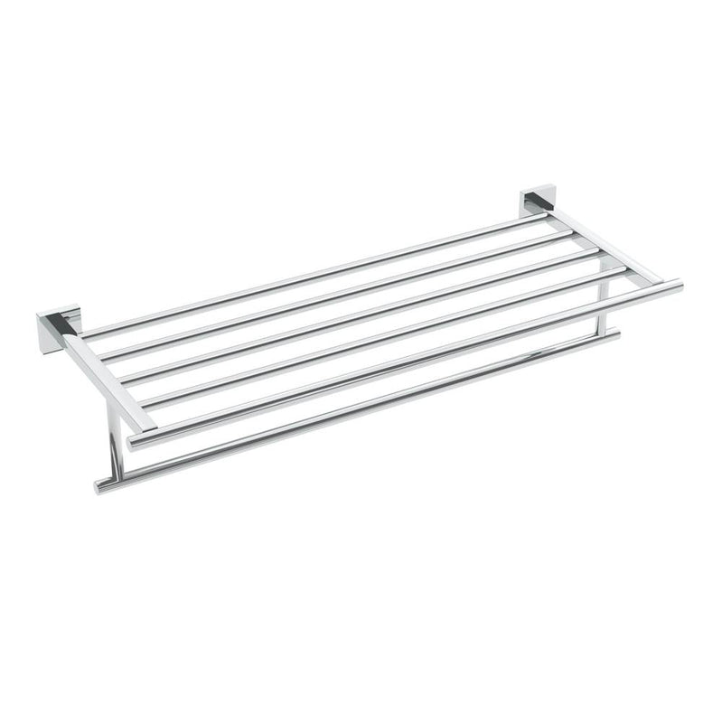 ICO Bath V66723 Heat Towel Shelf With Bar - Chrome