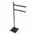 ICO Bath V91250 Square Freestanding Swivelling Double Towel Bar