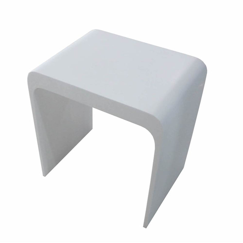 ICO Bath V9711 Shower Stool – Gloss White