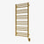 ICO Bath W3400 23.5" x 47.5" Avento Electric Hardwired Towel Warmer