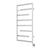 ICO Bath W92400 23.5" x 47.5" Vasto Electric Hardwired Towel Warmer