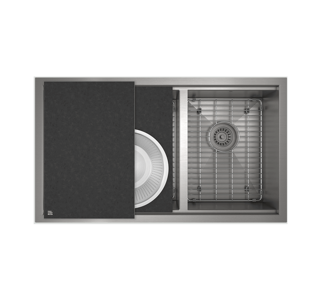 Prochef by Julien IHST-UR-331910-G Prostation Set Undermount Reveal Double L18X16X10 R12X16X8