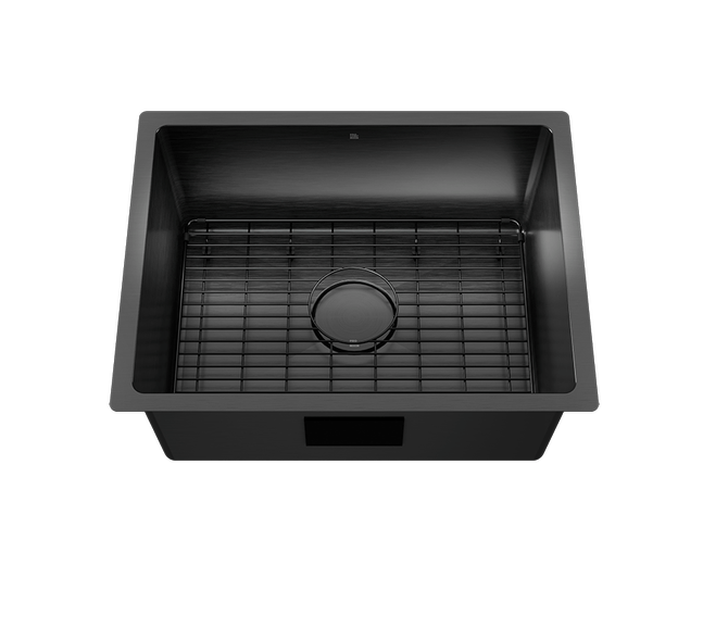 Prochef by Julien IHX60-US-23189-TBK-G Proinox H60 Sink Undermount Single 21X16X9 With Grid - Black (PVD)