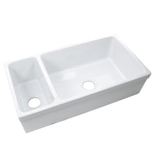 Load image into Gallery viewer, Nantucket Sinks ISFCGW35X19DBSO Reversible Double Bowl Italian Farmhouse Sink