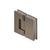 Flusso 10.GGH.5017 180 Degrees Glass To Glass Heavy Duty Shower Door Hinge