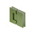 Flusso 10.GGH.5017 180 Degrees Glass To Glass Heavy Duty Shower Door Hinge