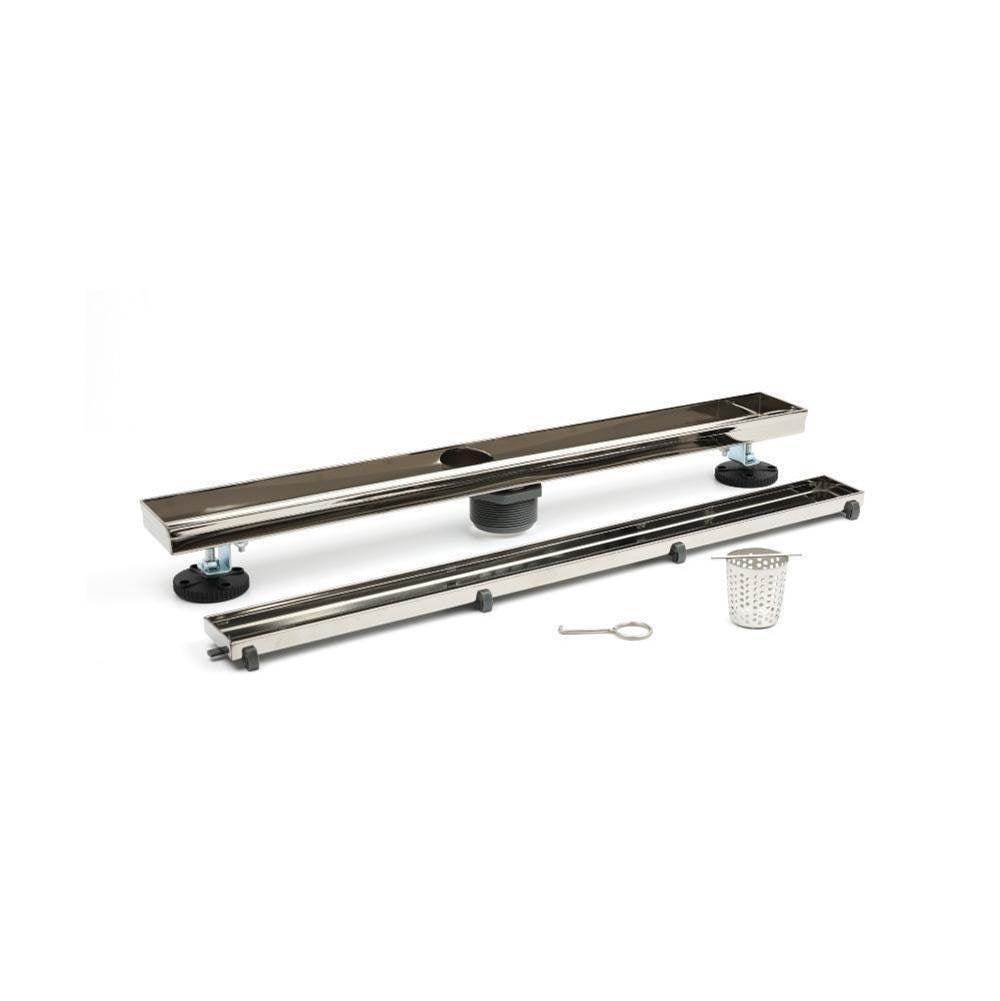 Flusso 10.LDR.2403 24" Tile Insert Linear Drain with 2" Outlet