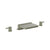Flusso Serie 100 100.2410CF 3 Hole Deck Mount Cascade / Sheet Flow Roman Tub Faucet - Parent