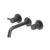 Flusso Serie 100 100.2450T Trim For Two Handle Wall Mounted Tub Filler