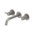 Flusso Serie 100 100.2450T Trim For Two Handle Wall Mounted Tub Filler