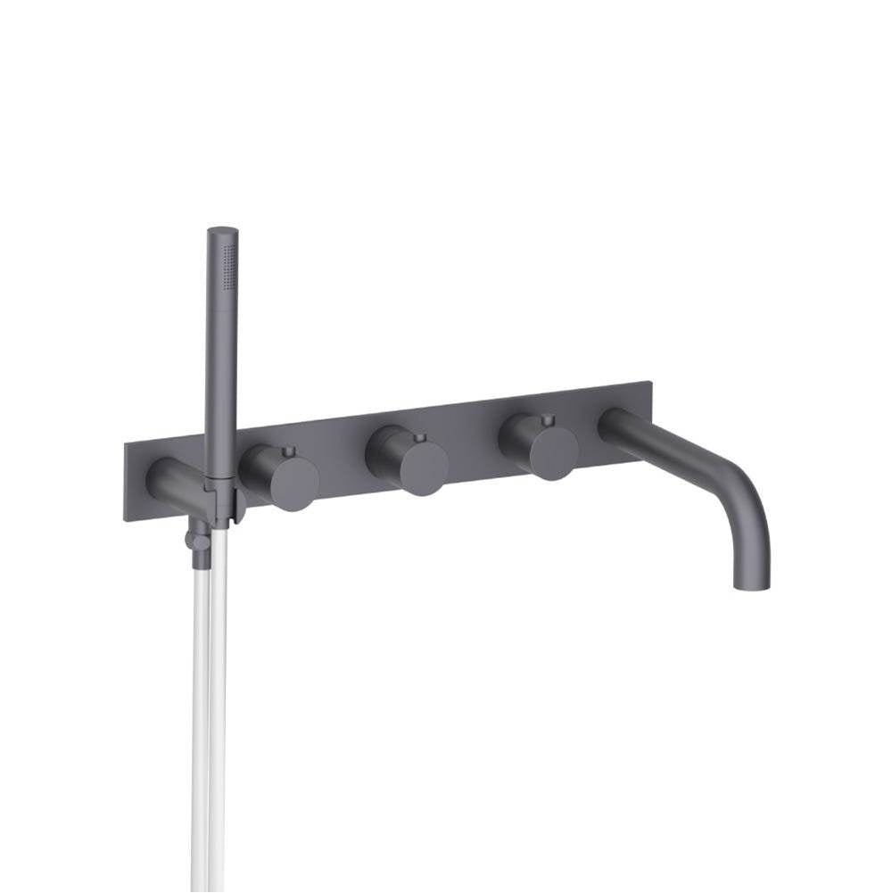 Flusso Serie 100 100.2691T Trim For Wall Mount Tub Filler With Hand Shower