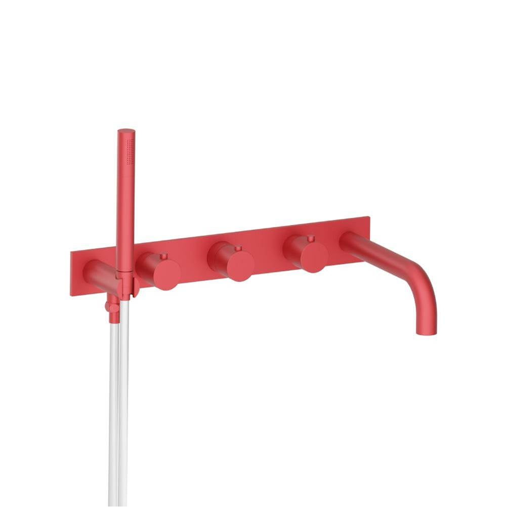 Flusso Serie 100 100.2691T Trim For Wall Mount Tub Filler With Hand Shower