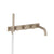 Flusso Serie 100 100.2691T Trim For Wall Mount Tub Filler With Hand Shower
