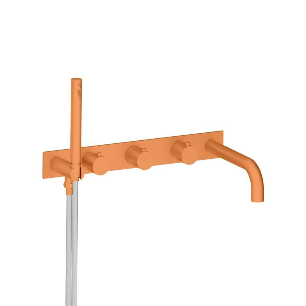 Flusso Serie 100 100.2691 Wall Mount Tub Filler With Hand Shower