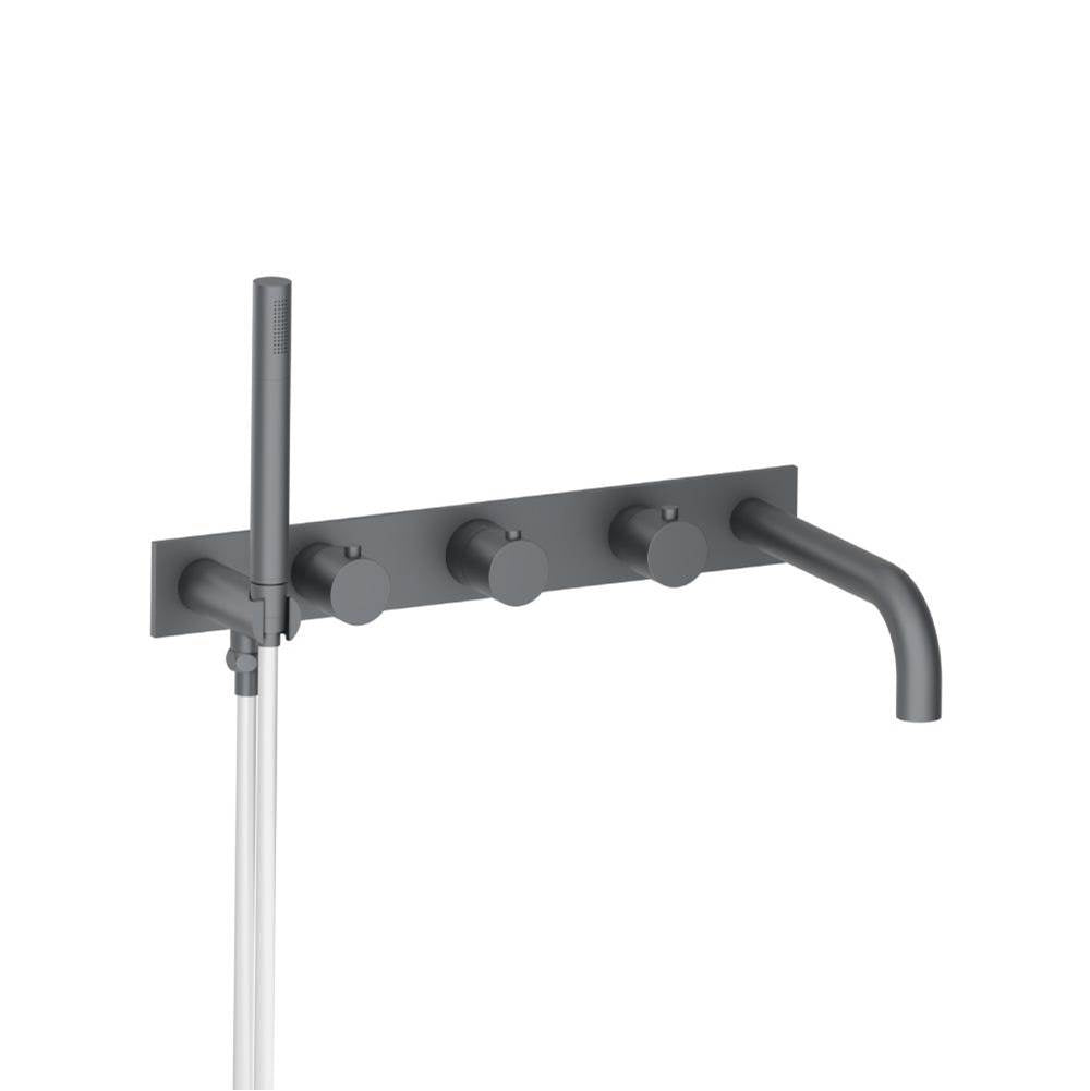 Flusso Serie 100 100.2691T Trim For Wall Mount Tub Filler With Hand Shower