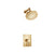 Flusso Serie 100 100.3050 Single Output Shower Set With Brass Shower Head & Arm - Parent
