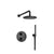 Flusso 100.7060 Two Output Shower Set With Shower Head And Hand Held