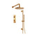 Flusso Serie 100 100.7350 Two Output Shower Set With Shower Head, Hand Held And Slide Bar - Parent
