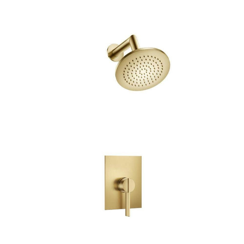 Flusso 145.3050 Single Output Shower Set With Brass Shower Head & Arm