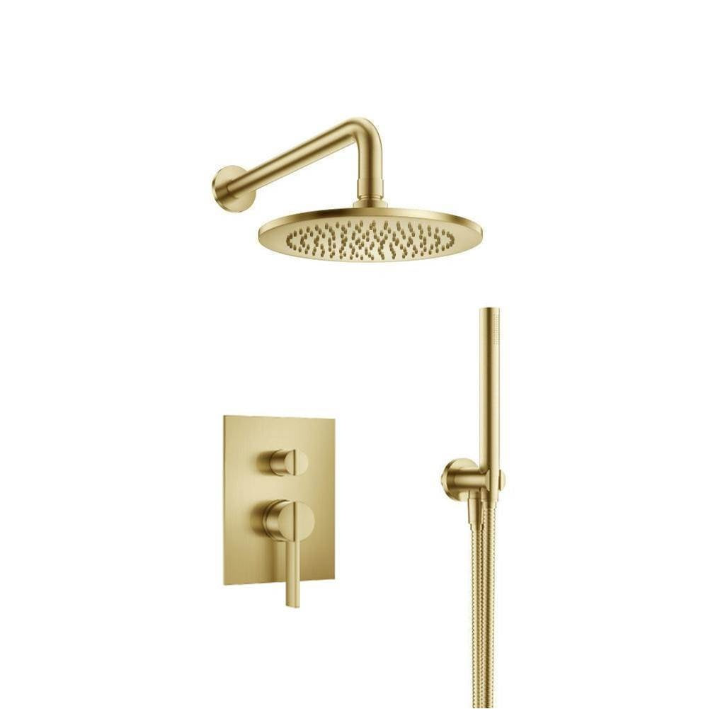 Flusso Serie 145 145.3300 Two Output Shower Set With Shower Head And Hand Held