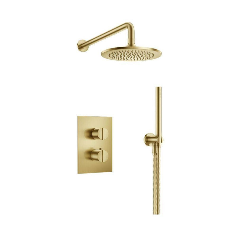 Flusso 145.7050 Two Output Shower Set With Shower Head And Hand Held