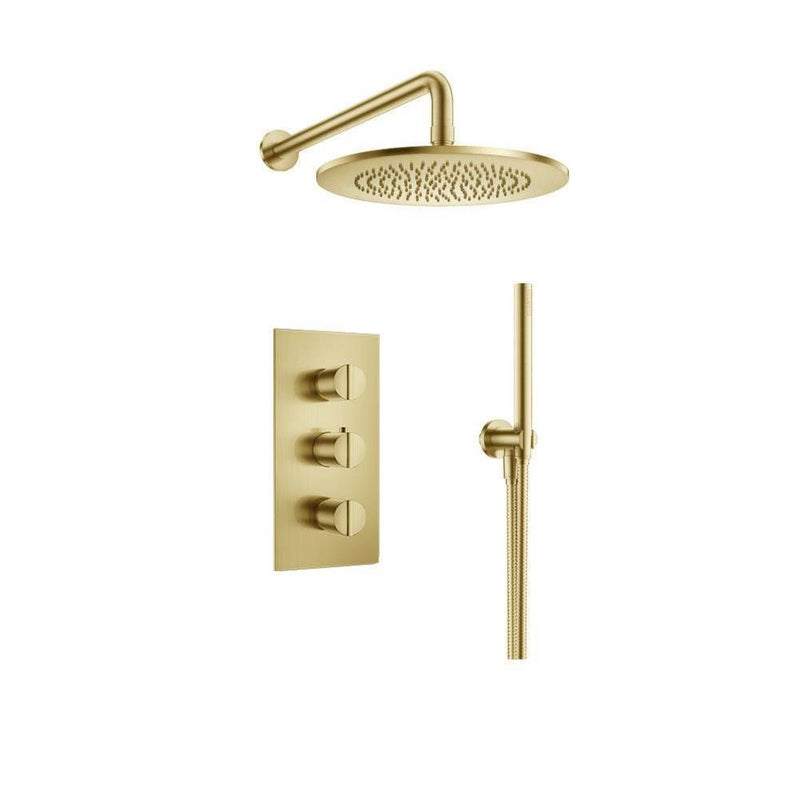 Flusso 145.7150 Two Output Shower Set With Shower Head And Hand Held