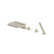Flusso 160.2420CF Five Hole Deck Mounted Cascade Flow Roman Tub Faucet With Hand Shower - Parent