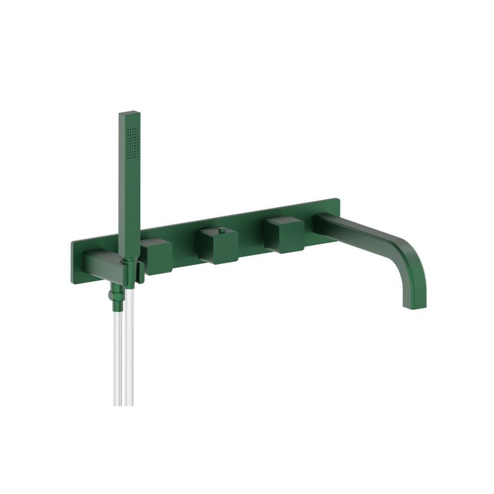 Flusso Serie 196 196.2691T Trim For Wall Mount Tub Filler With Hand Shower