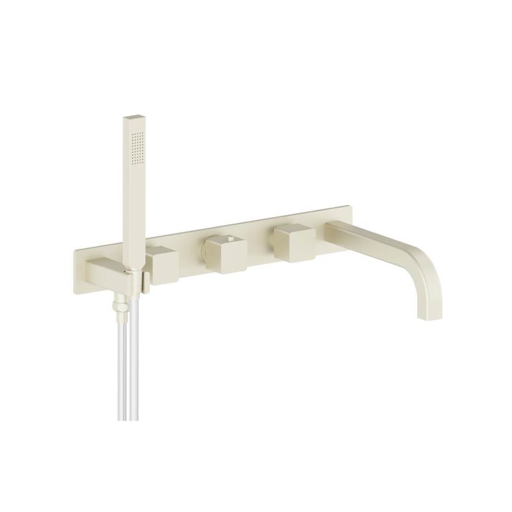 Flusso Serie 196 196.2691T Trim For Wall Mount Tub Filler With Hand Shower