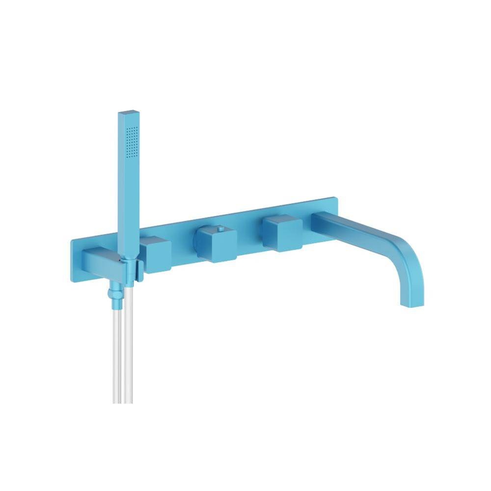 Flusso Serie 196 196.2691T Trim For Wall Mount Tub Filler With Hand Shower