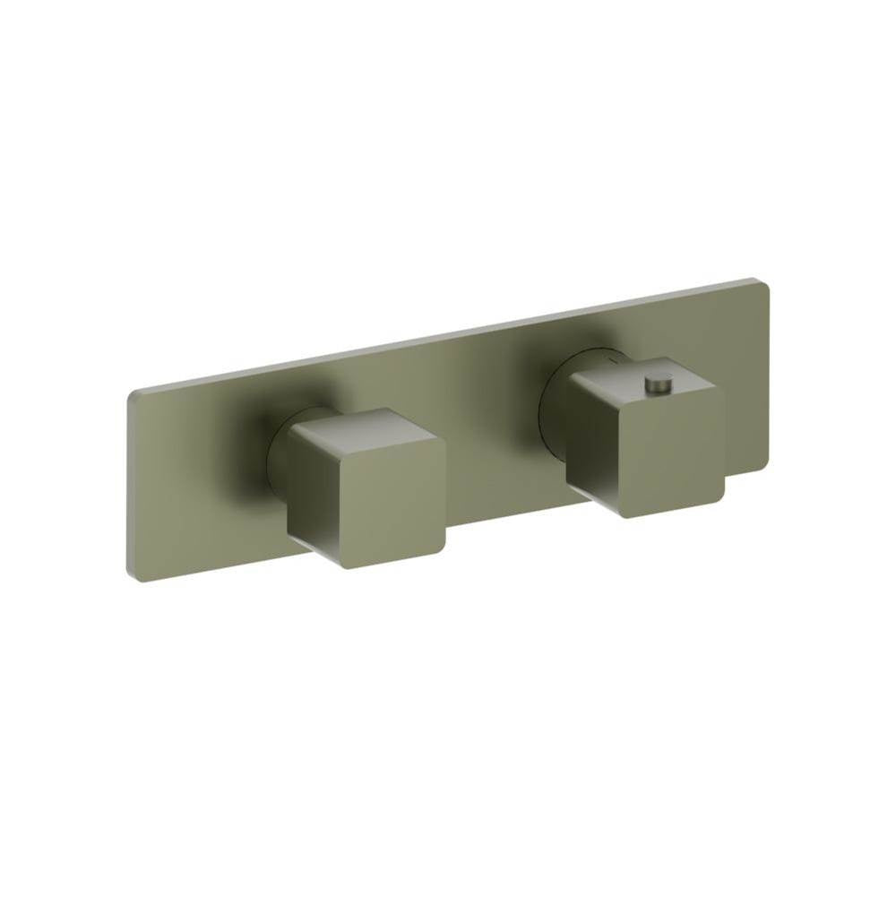 Flusso Serie 196 196.2705 3/4" Horizontal Thermostatic Shower Valve & Trim - 3 Output - Parent