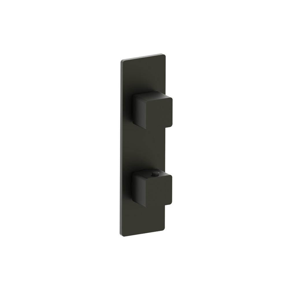 Flusso Serie 196 196.2780 3/4" Thermostatic Shower Valve & Trim - 3-Output