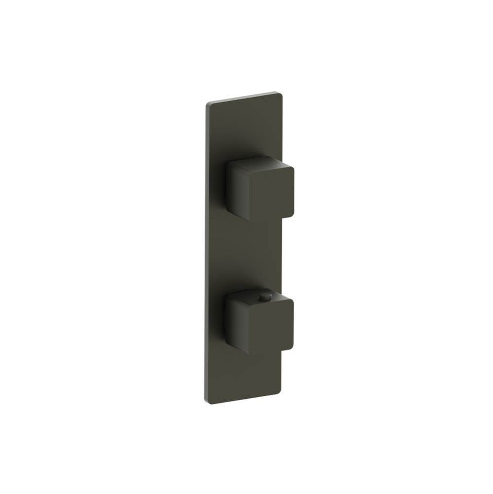Flusso Serie 196 196.2780 3/4" Thermostatic Shower Valve & Trim - 3-Output
